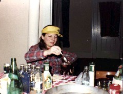Claudia Welbourne Friends Party Pizza